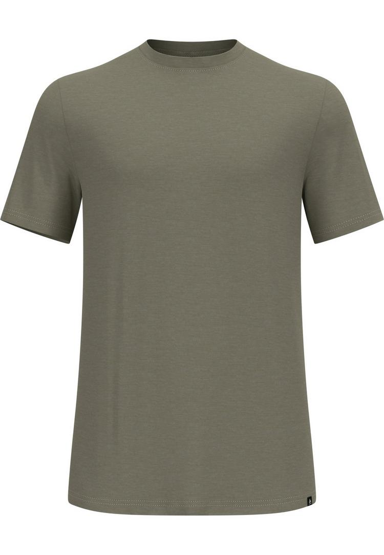 Odlo Odlo Ascent 130 T-Shirt aus Merinomix Funktionsshirt Herren - vetiver melange(40457) - 0 | SportScheck