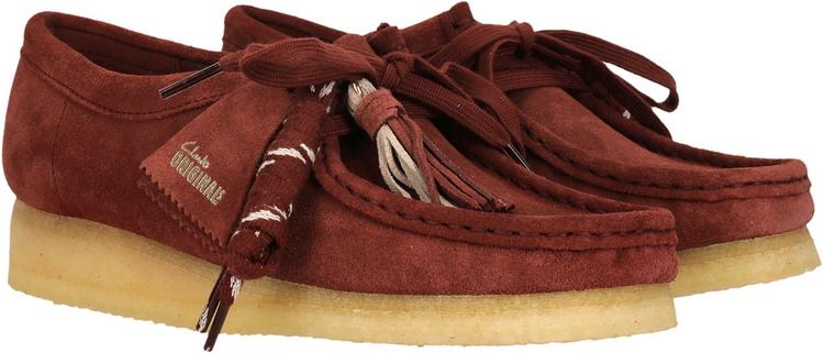 Clarks Originals Clarks Originals Wallabee. Deep Red Sde Halbschuhe Damen - 5294 Deep Red Sde - 1 | SportScheck