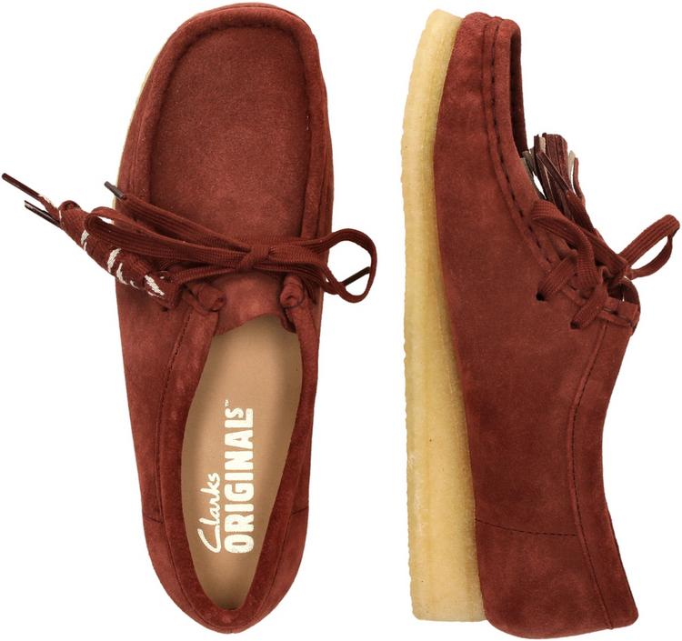 Clarks Originals Clarks Originals Wallabee. Deep Red Sde Halbschuhe Damen - 5294 Deep Red Sde - 2 | SportScheck