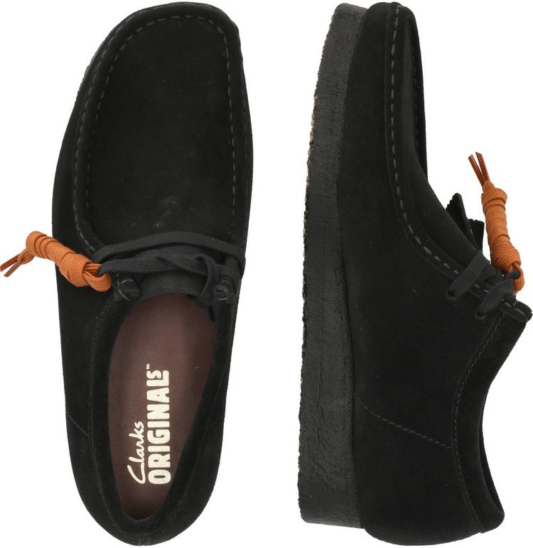 Clarks Originals Clarks Originals Wallabee Black Halbschuhe Herren - 1219 Black Sde - 3 | SportScheck