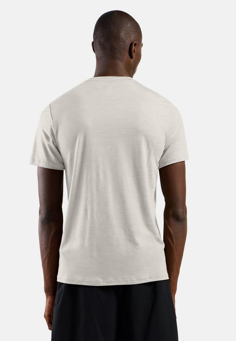 Odlo Odlo Ascent 130 T-Shirt aus Merinomix Funktionsshirt Herren - Gardenia melange(10506) - 1 | SportScheck