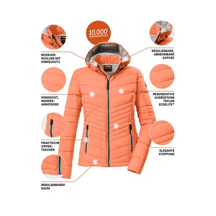 G.I.G.A. DX by killtec G.I.G.A. DX by killtec GS 91 WMN QLTD JCKT Softshelljacke Damen - Rose4013 - 3 | SportScheck