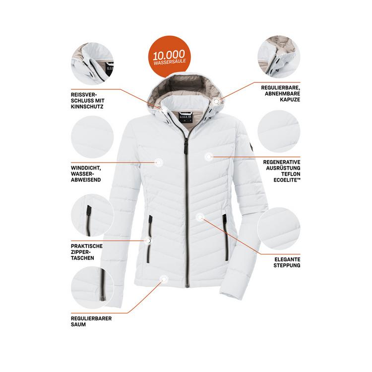 G.I.G.A. DX by killtec G.I.G.A. DX by killtec GS 91 WMN QLTD JCKT Softshelljacke Damen - Wei&szlig;951 - 4 | SportScheck