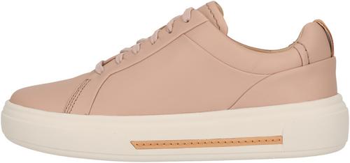 Clarks Hollyhock Walk Rose Leather Sneaker Damen