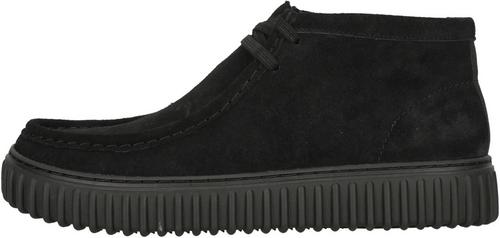 Clarks Torhill Hi Black Sde Halbschuhe Herren