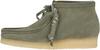 Clarks Originals Wallabee Boot. Khaki/Green Sde Halbschuhe Damen - 5300 Khaki/Green Sde