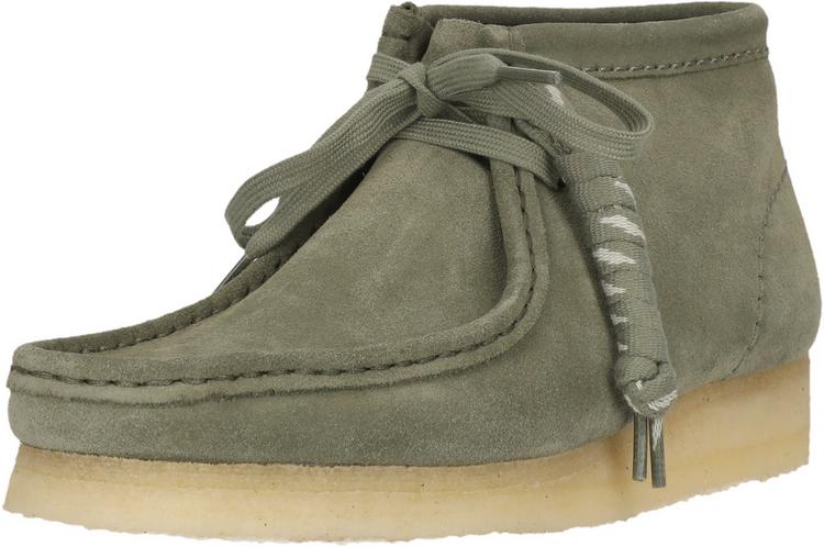 Clarks Originals Clarks Originals Wallabee Boot. Khaki/Green Sde Halbschuhe Damen - 5300 Khaki/Green Sde - 0 | SportScheck