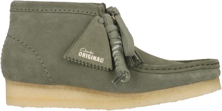 Clarks Originals Clarks Originals Wallabee Boot. Khaki/Green Sde Halbschuhe Damen - 5300 Khaki/Green Sde - 0 | SportScheck