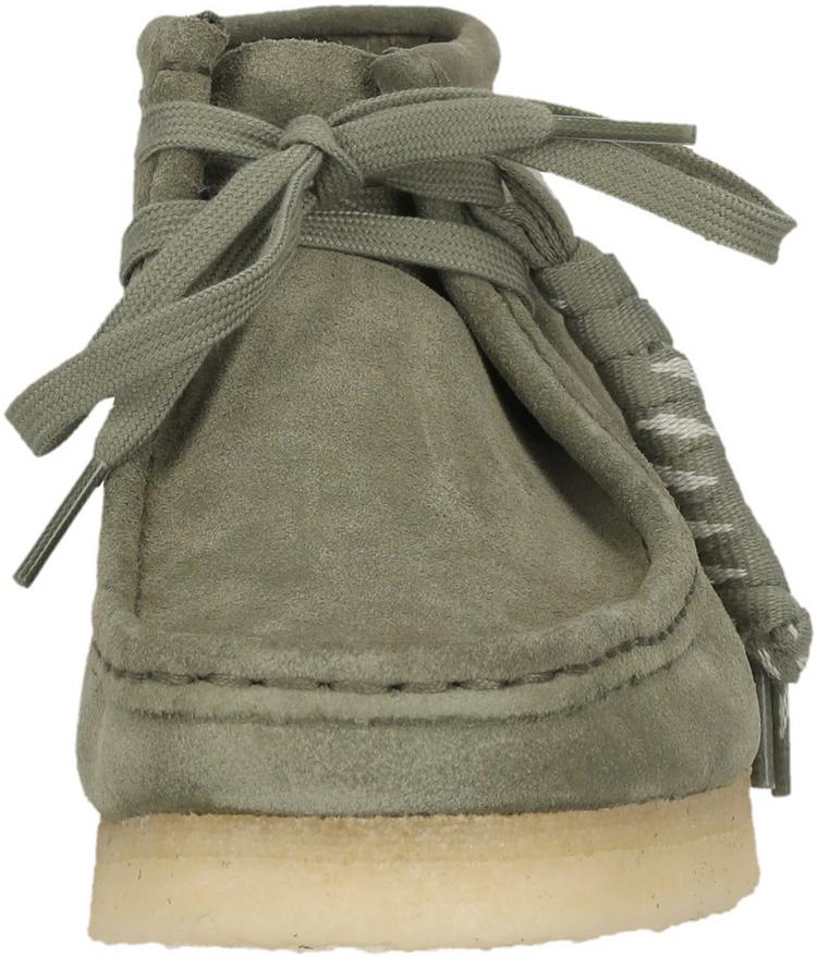 Clarks Originals Clarks Originals Wallabee Boot. Khaki/Green Sde Halbschuhe Damen - 5300 Khaki/Green Sde - 5 | SportScheck