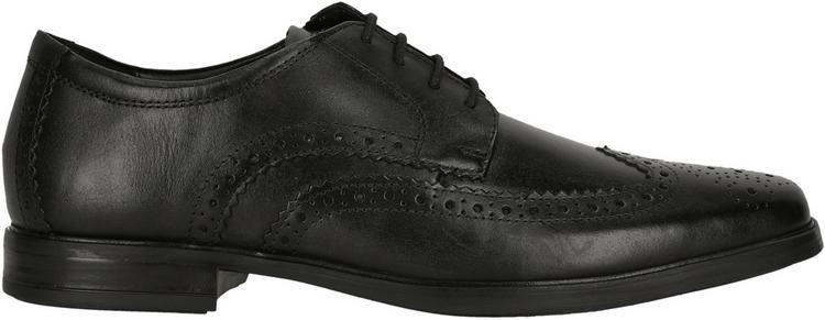 Clarks Clarks Howard Wing Black Leather Halbschuhe Herren - 1216 Black Leather - 0 | SportScheck