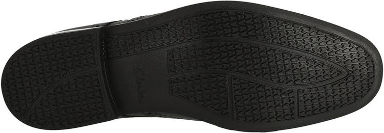 Clarks Clarks Howard Wing Black Leather Halbschuhe Herren - 1216 Black Leather - 4 | SportScheck