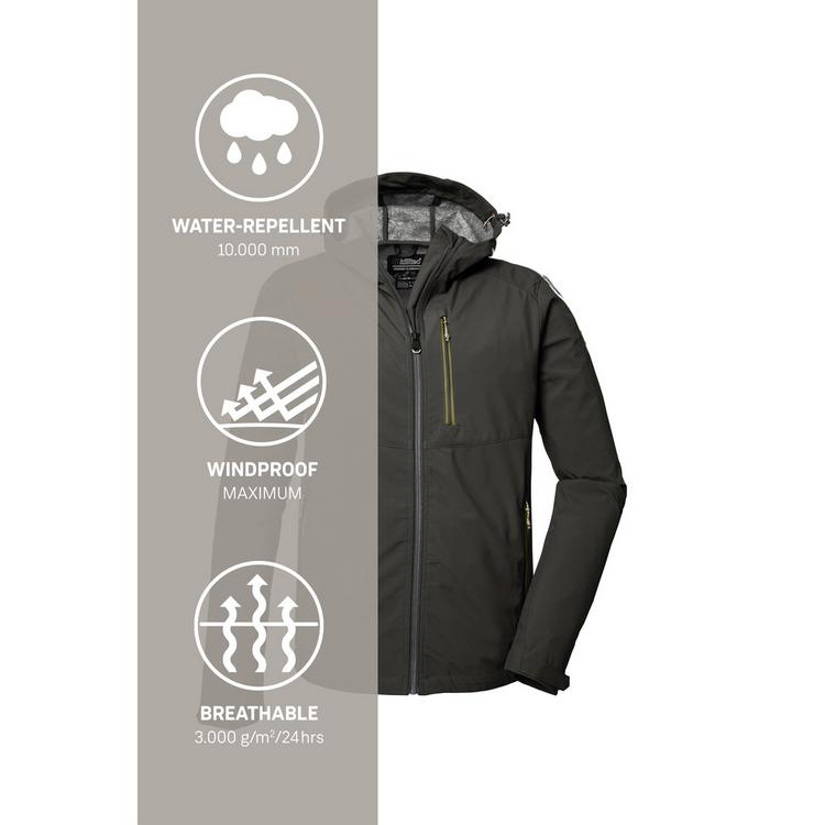 KILLTEC KILLTEC KOS 259 Funktionsjacke Herren - Gr&uuml;n2050 - 4 | SportScheck