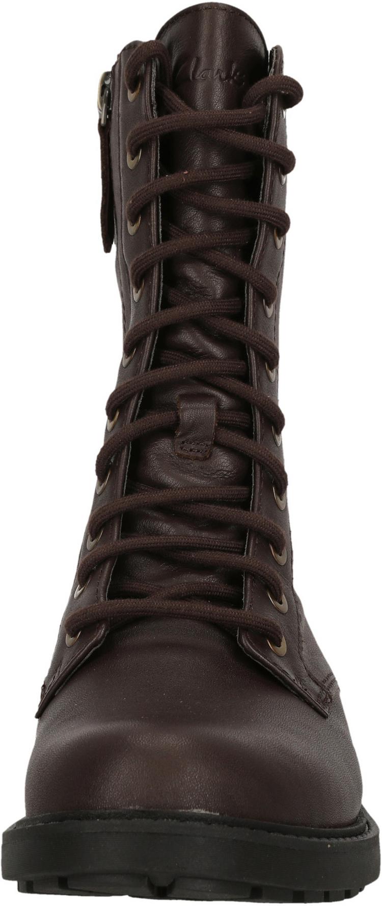 Clarks Clarks Orinoco2 Style Dark Brown Lea Boots Damen - 5228 Dark Brown Lea - 5 | SportScheck