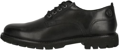 Clarks Batcombe Tie Black Leather Halbschuhe Herren