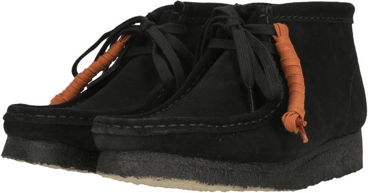 Clarks Originals Clarks Originals Wallabee Boot. Black Sde Halbschuhe Damen - 1219 Black Sde - 1 | SportScheck