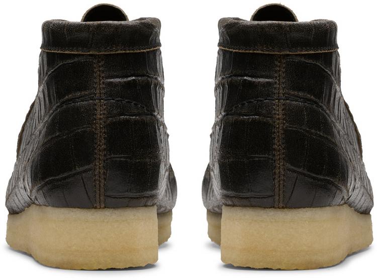 Clarks Originals Clarks Originals Wallabee Boot Halbschuhe Damen - 1276 BlkCroc Distress - 2 | SportScheck