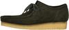 Clarks Originals Wallabee Forest Green Sde Halbschuhe Damen - 5295A Forest Green Sde
