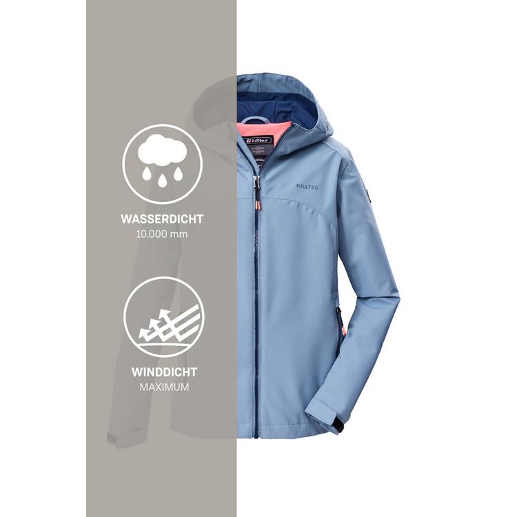 KILLTEC KILLTEC KOS 157 GRLS JCKT Softshelljacke Kinder - Blau3027 - 4 | SportScheck