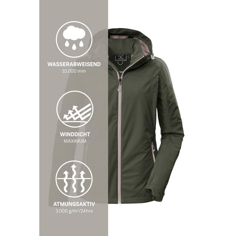 KILLTEC KILLTEC KOS 69 WMN SFTSHLL JCKT Softshelljacke Damen - Gr&uuml;n2085 - 4 | SportScheck