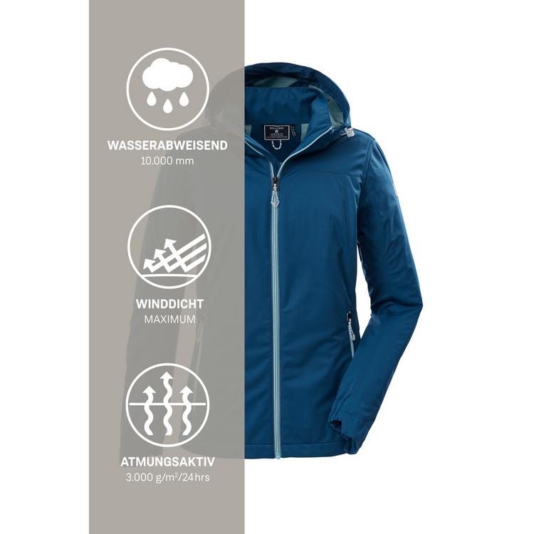 KILLTEC KILLTEC KOS 69 WMN SFTSHLL JCKT Softshelljacke Damen - Blau3048 - 4 | SportScheck