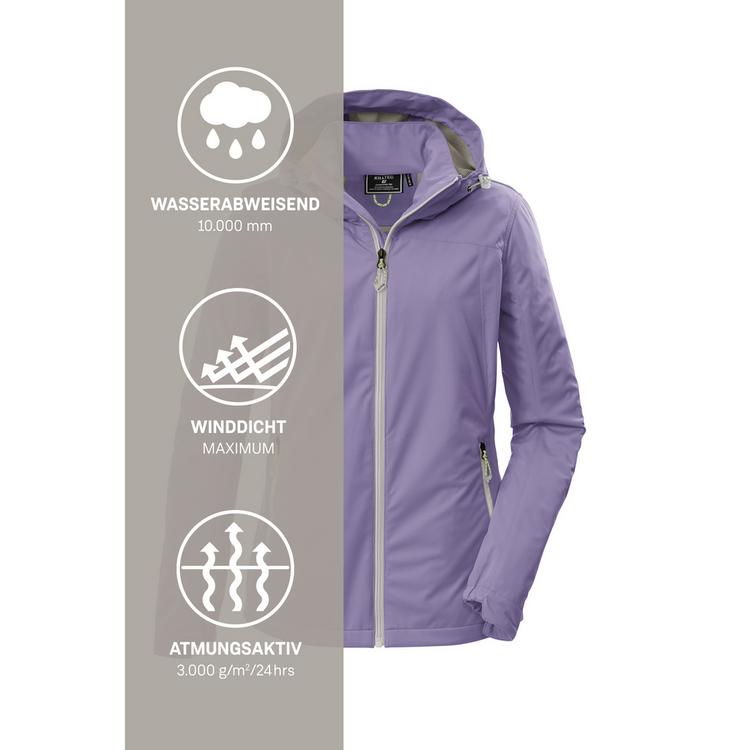 KILLTEC KILLTEC KOS 69 WMN SFTSHLL JCKT Softshelljacke Damen - Pflaume441 - 4 | SportScheck