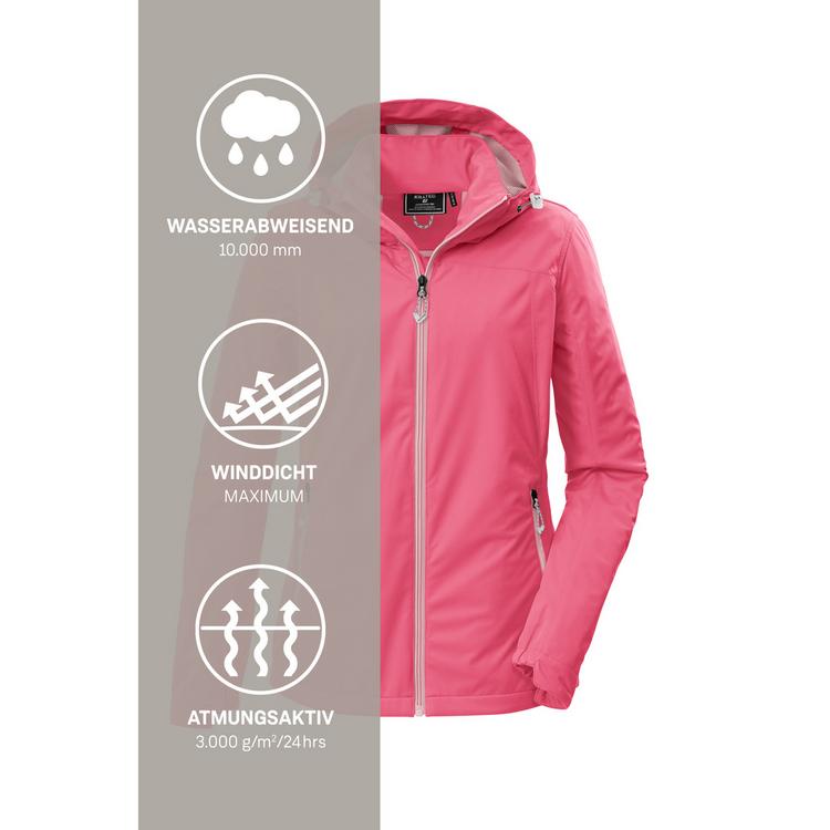 KILLTEC KILLTEC KOS 69 WMN SFTSHLL JCKT Softshelljacke Damen - Pink4720 - 4 | SportScheck