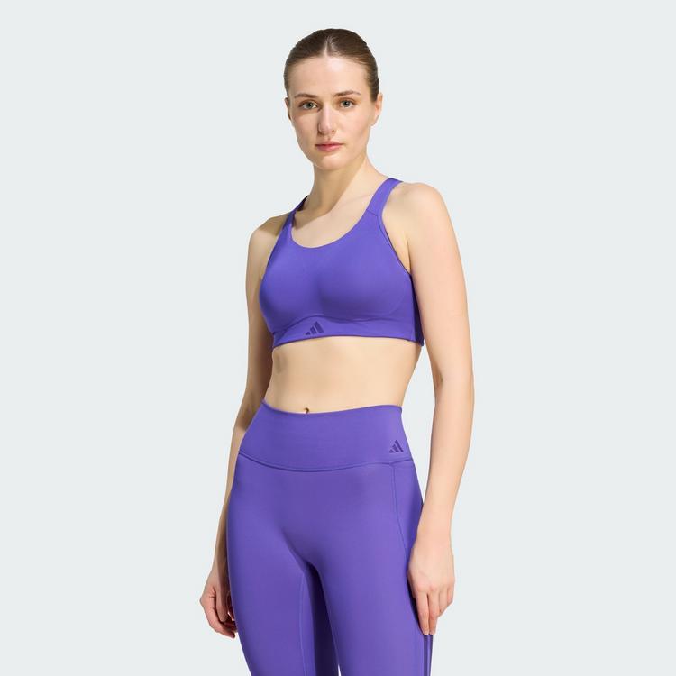 adidas adidas Optime Workout BH, hohe Belastung BH Damen - Pure Purple - 0 | SportScheck