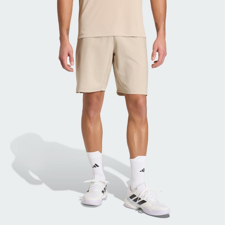 adidas adidas Club Tennis Climacool 3-Streifen Shorts Tennisshorts Herren - Khaki Three - 0 | SportScheck