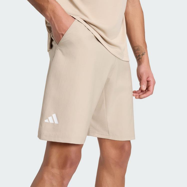 adidas adidas Club Tennis Climacool 3-Streifen Shorts Tennisshorts Herren - Khaki Three - 0 | SportScheck