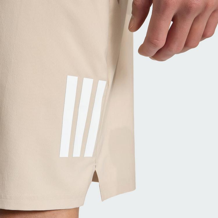 adidas adidas Club Tennis Climacool 3-Streifen Shorts Tennisshorts Herren - Khaki Three - 1 | SportScheck