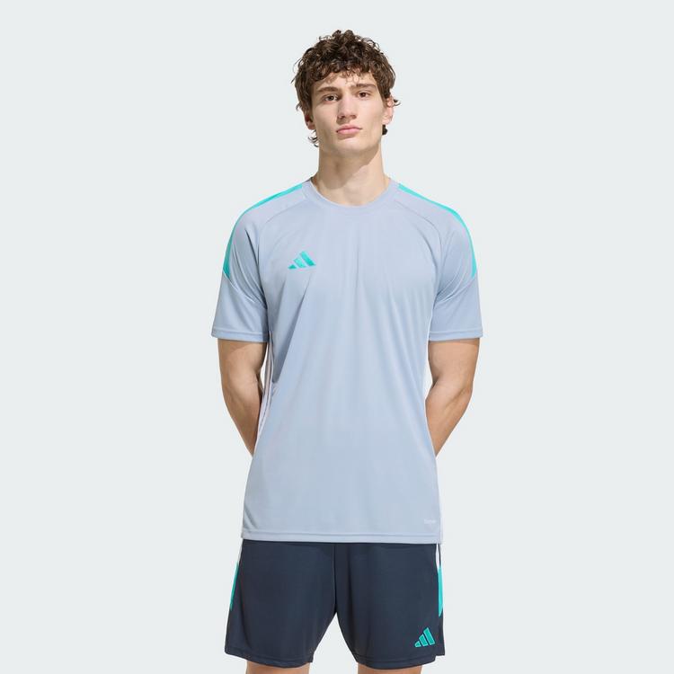 adidas adidas TIRO 26 ESSENTIALS TRIKOT Trikot Herren - Halo Silver / Mint Rush / White - 0 | SportScheck