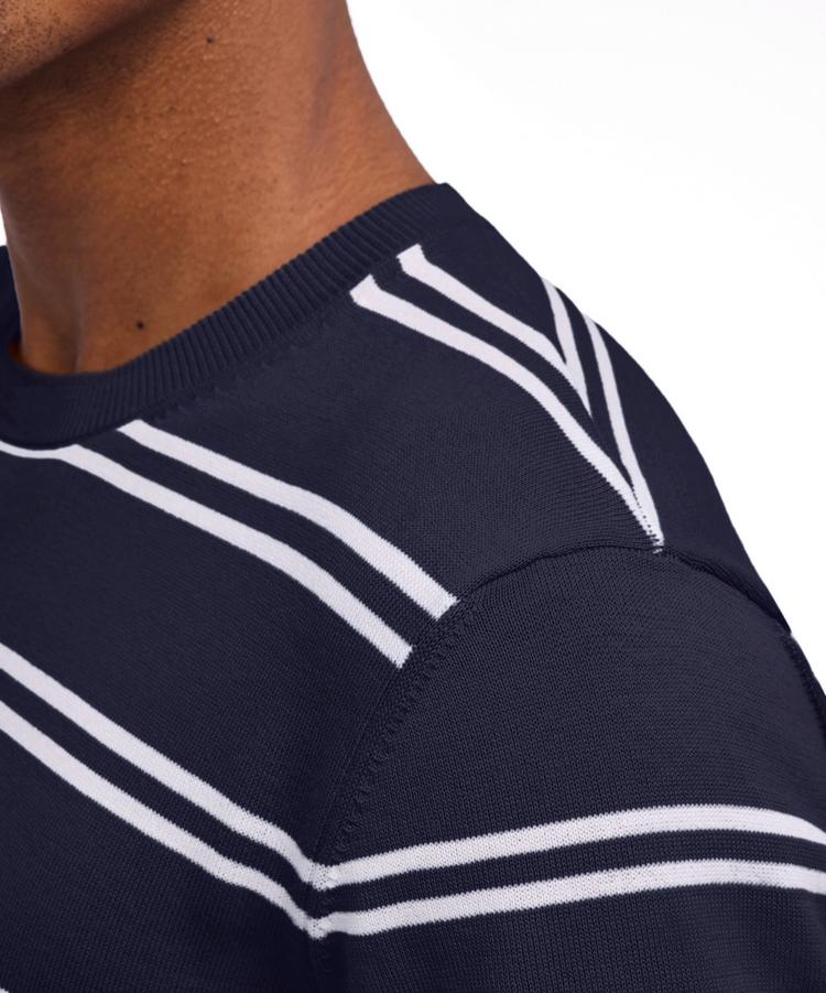 Falke Falke Cotton T-Shirt T-Shirt Herren - dark blue (6439) - 2 | SportScheck