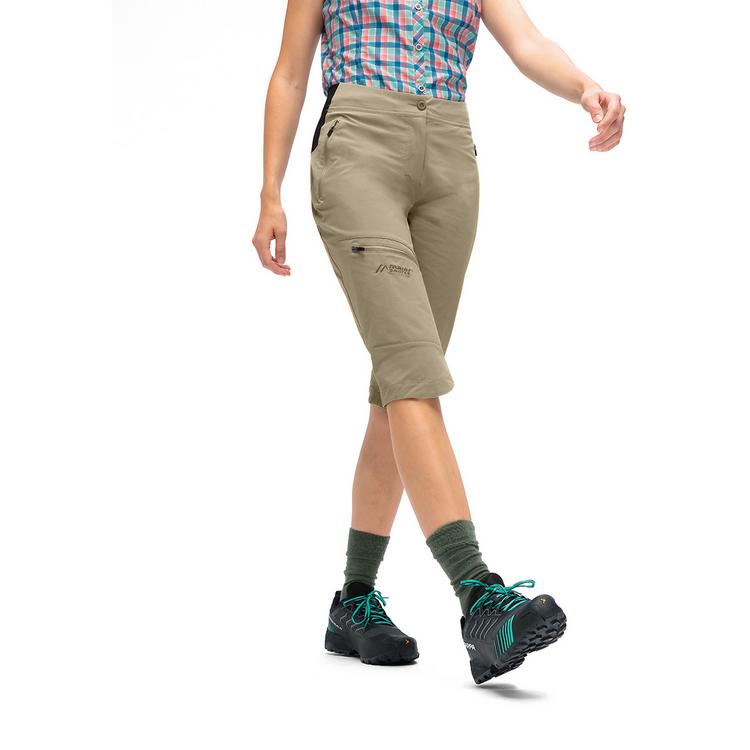 Maier Sports Maier Sports Inara slim Capri Vario Funktionsshorts Damen - Braun591 - 1 | SportScheck