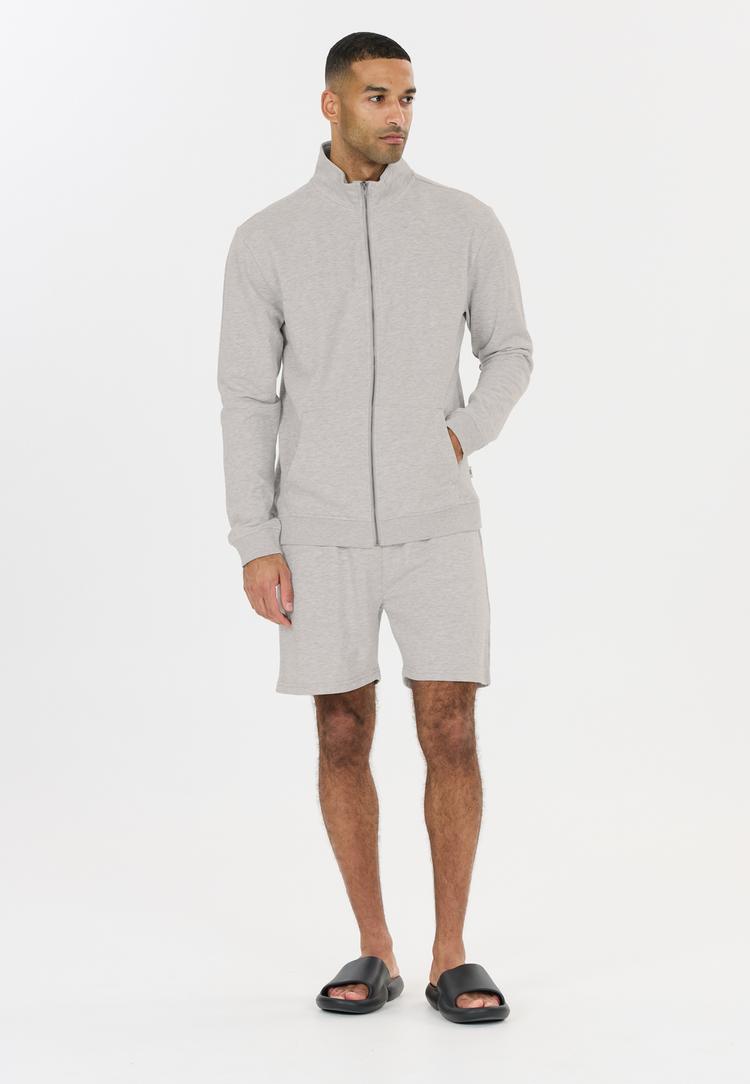 NOU NOU Maynard Sweatjacke Herren - 1005 Light Grey Melange - 0 | SportScheck