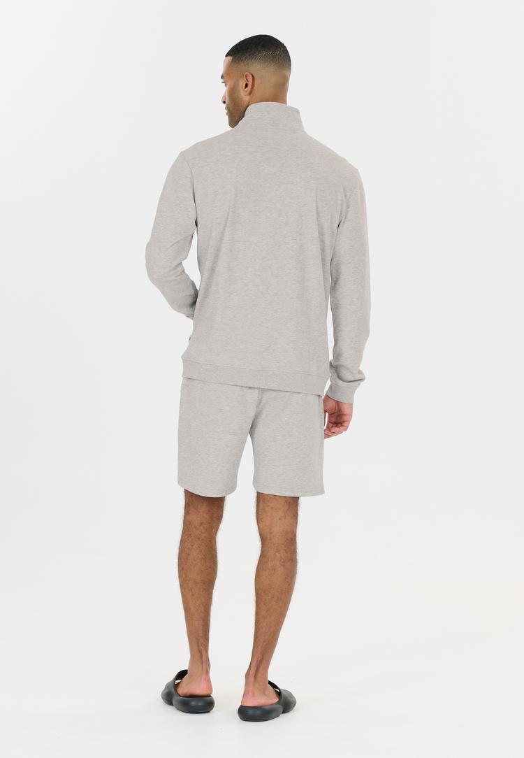 NOU NOU Maynard Sweatjacke Herren - 1005 Light Grey Melange - 2 | SportScheck