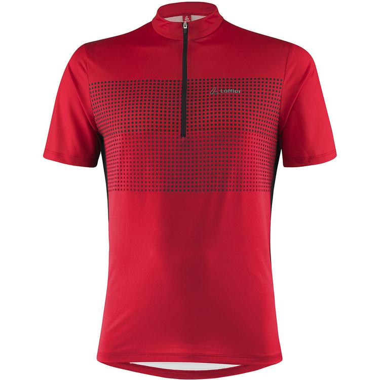 L&ouml;ffler L&ouml;ffler M BIKE SHIRT HZ SPARTA Trikot Herren - Rot4554 - 0 | SportScheck