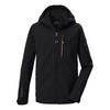 KILLTEC KOS 143 BYS SFTSHLL JCKT Softshelljacke Kinder - Schwarz0110