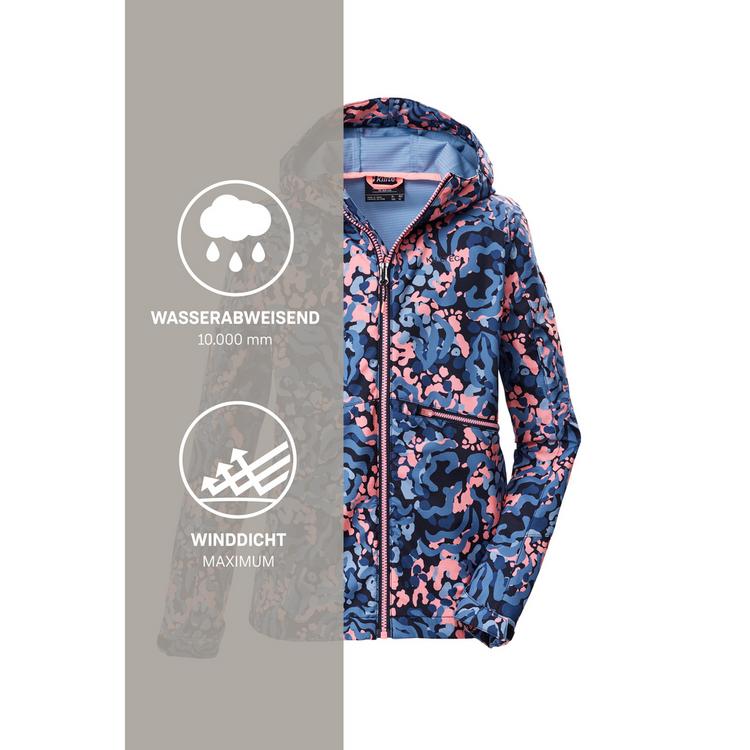 KILLTEC KILLTEC KOS 154 GRLS SFTSHLL JCKT Softshelljacke Kinder - Blau3044 - 4 | SportScheck