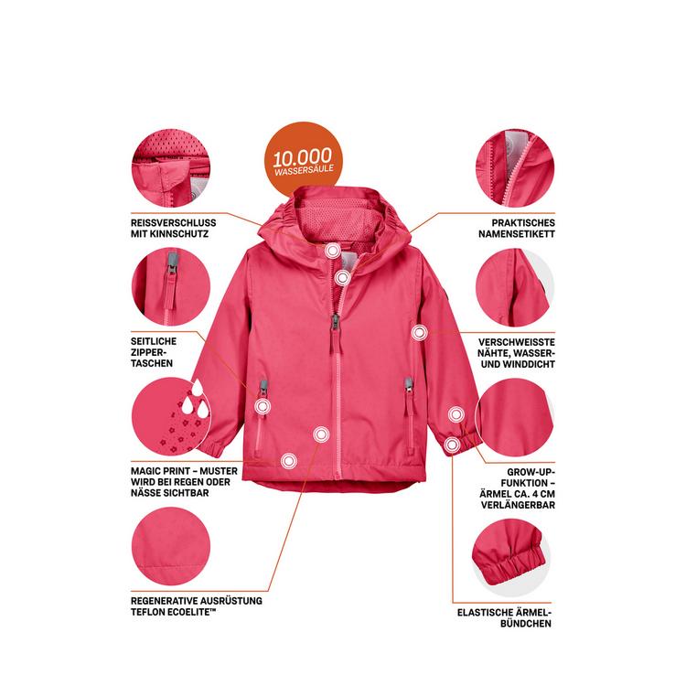 first instinct by killtec first instinct by killtec FIOS 27 MNS JCKT Softshelljacke Kinder - Pink4711 - 3 | SportScheck