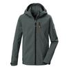 KILLTEC KOS 143 BYS SFTSHLL JCKT Softshelljacke Kinder - Gr&uuml;n2045