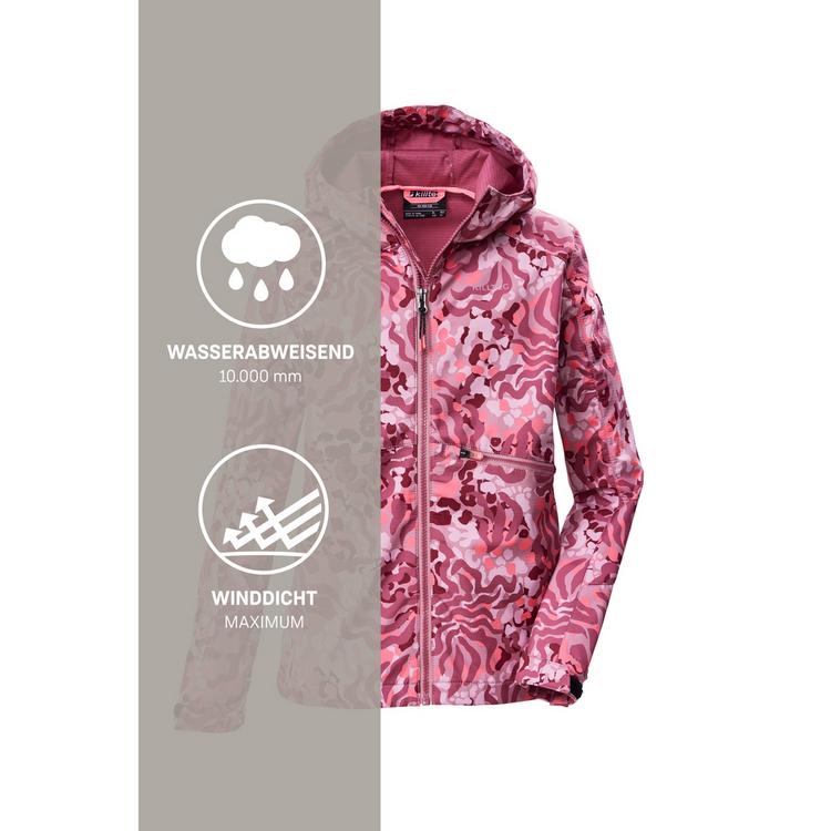 KILLTEC KILLTEC KOS 154 GRLS SFTSHLL JCKT Softshelljacke Kinder - Rose4015 - 4 | SportScheck