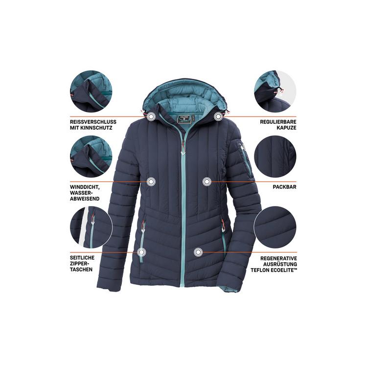 KILLTEC KILLTEC KOS 75 WMN QLTD JCKT Softshelljacke Damen - Blau3023 - 3 | SportScheck