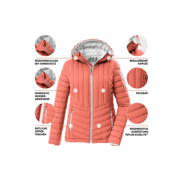 KILLTEC KILLTEC KOS 75 WMN QLTD JCKT Softshelljacke Damen - Pink4723 - 3 | SportScheck