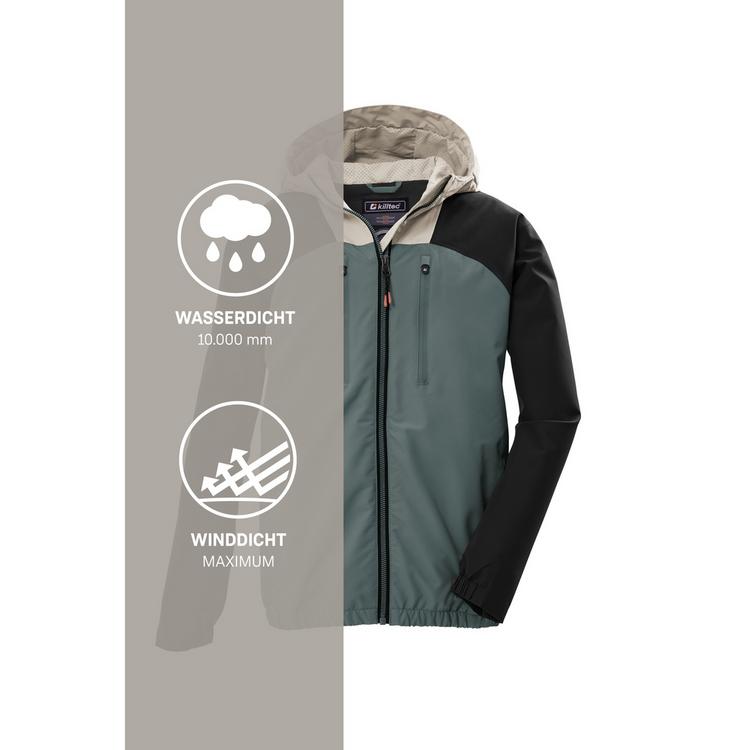 KILLTEC KILLTEC KOS 148 BYS JCKT Softshelljacke Kinder - Gr&uuml;n2045 - 4 | SportScheck