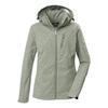 KILLTEC KOS 13 WMN SFTSHLL JCKT EMBOSS Softshelljacke Damen - Gr&uuml;n2046
