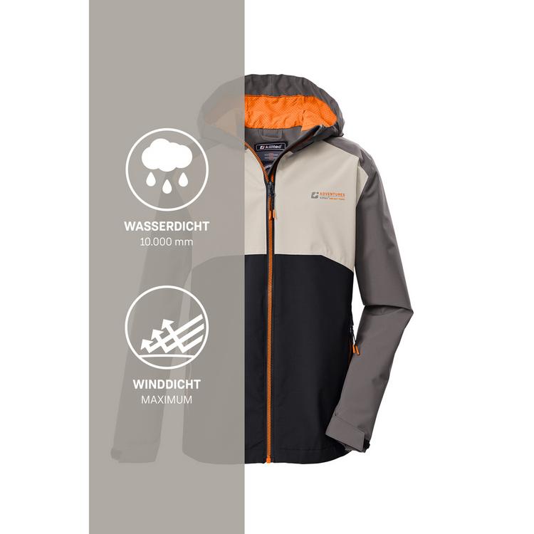 KILLTEC KILLTEC KOS 147 BYS JCKT Softshelljacke Kinder - Grau0629 - 3 | SportScheck