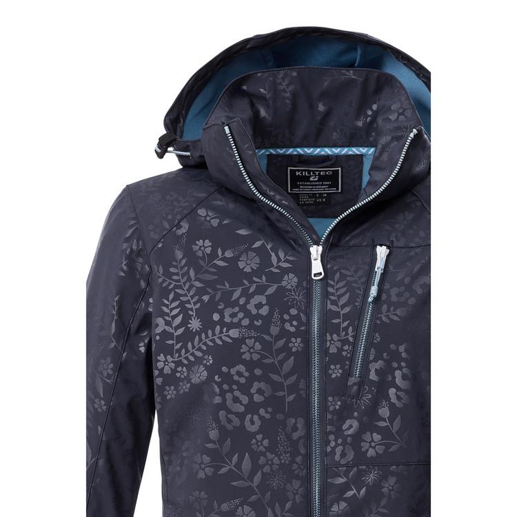 KILLTEC KILLTEC KOS 13 WMN SFTSHLL JCKT EMBOSS Softshelljacke Damen - Blau3023 - 1 | SportScheck