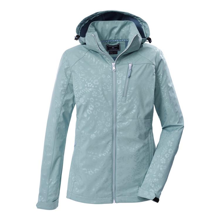 KILLTEC KILLTEC KOS 13 WMN SFTSHLL JCKT EMBOSS Softshelljacke Damen - Blau3069 - 0 | SportScheck