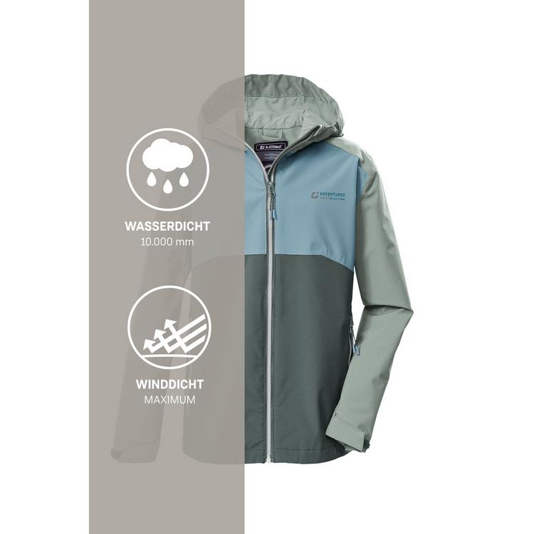 KILLTEC KILLTEC KOS 147 BYS JCKT Softshelljacke Kinder - Gr&uuml;n2047 - 4 | SportScheck