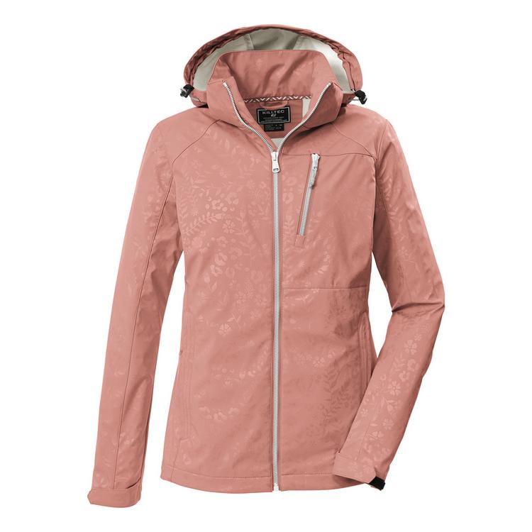 KILLTEC KILLTEC KOS 13 WMN SFTSHLL JCKT EMBOSS Softshelljacke Damen - Orange501 - 0 | SportScheck